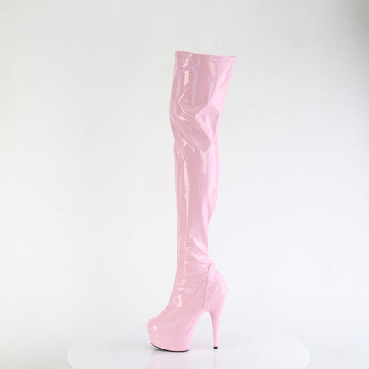 Pleaser   DELIGHT-3000HWR B. Holograma rosa Pat/M
