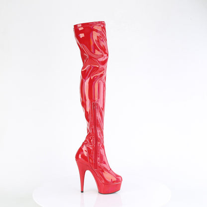 Pleaser   DELIGHT-3000HWR Red Hologram Pat/M