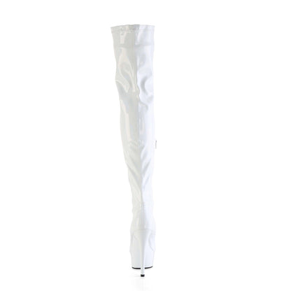 Pleaser   DELIGHT-3000HWR Wht Hologram Pat/M