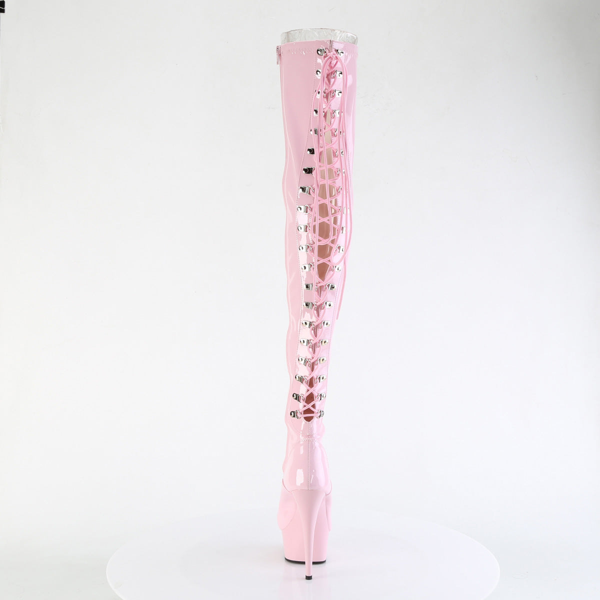 Pleaser   DELIGHT-3063 B. Pink Str Pat/b. Rosa