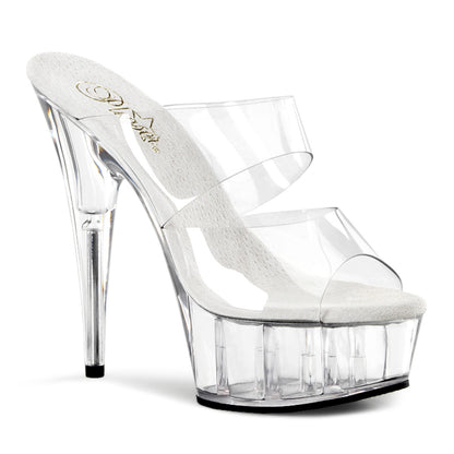 Pleaser Sandalias para mujer DELIGHT-602 clr / clr