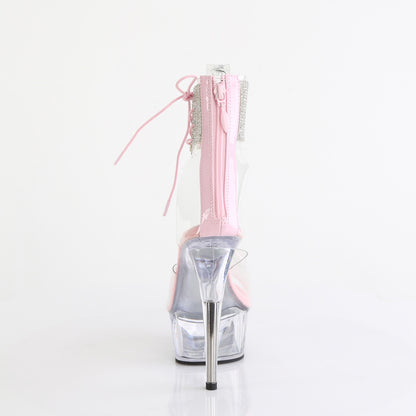 Pleaser   DELIGHT-624RS Clr-B. Pink/Clr