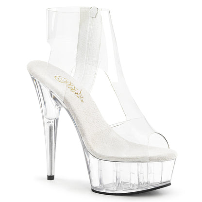 Pleaser Womens Sandals DELIGHT-633 Clr/Clr