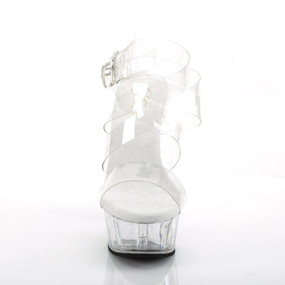Pleaser Womens Sandals DELIGHT-635 Clr/Clr