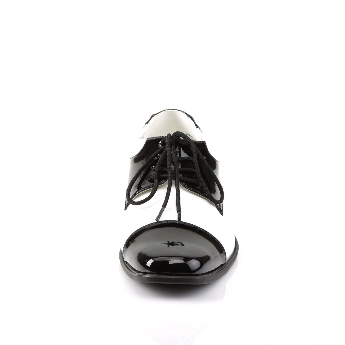 Funtasma Zapato de hombre bajo Disco-18 blk-wht pat