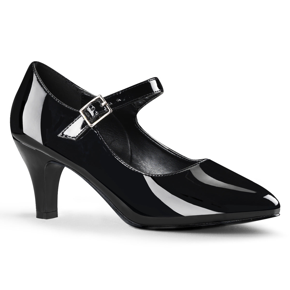 Pleaser Pink Label Bombas para mujer DIVINE-440 BLK PAT