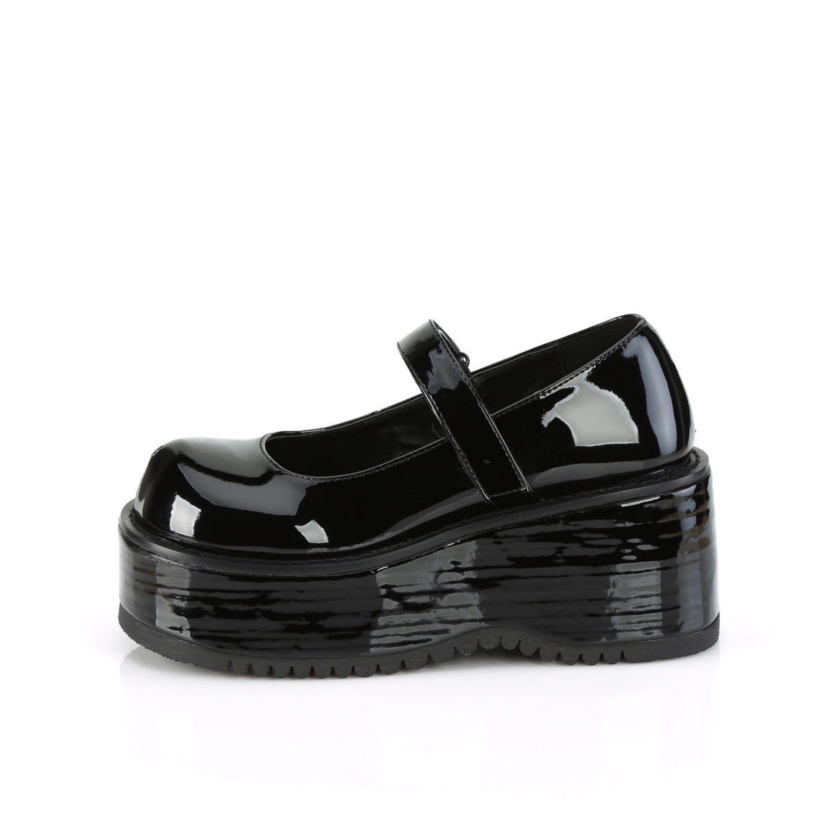 DemoniaCult  Zapatillas DOLLIE-01 Patente BLK