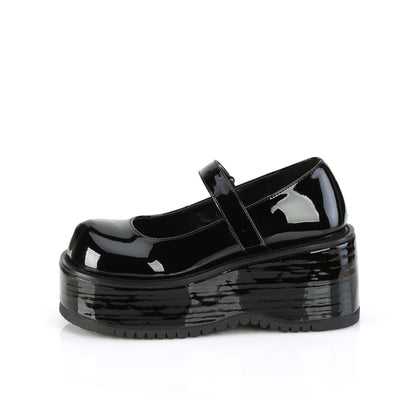 DemoniaCult  Zapatillas DOLLIE-01 Patente BLK