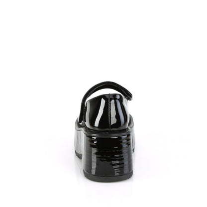 DemoniaCult  Zapatillas DOLLIE-01 Patente BLK