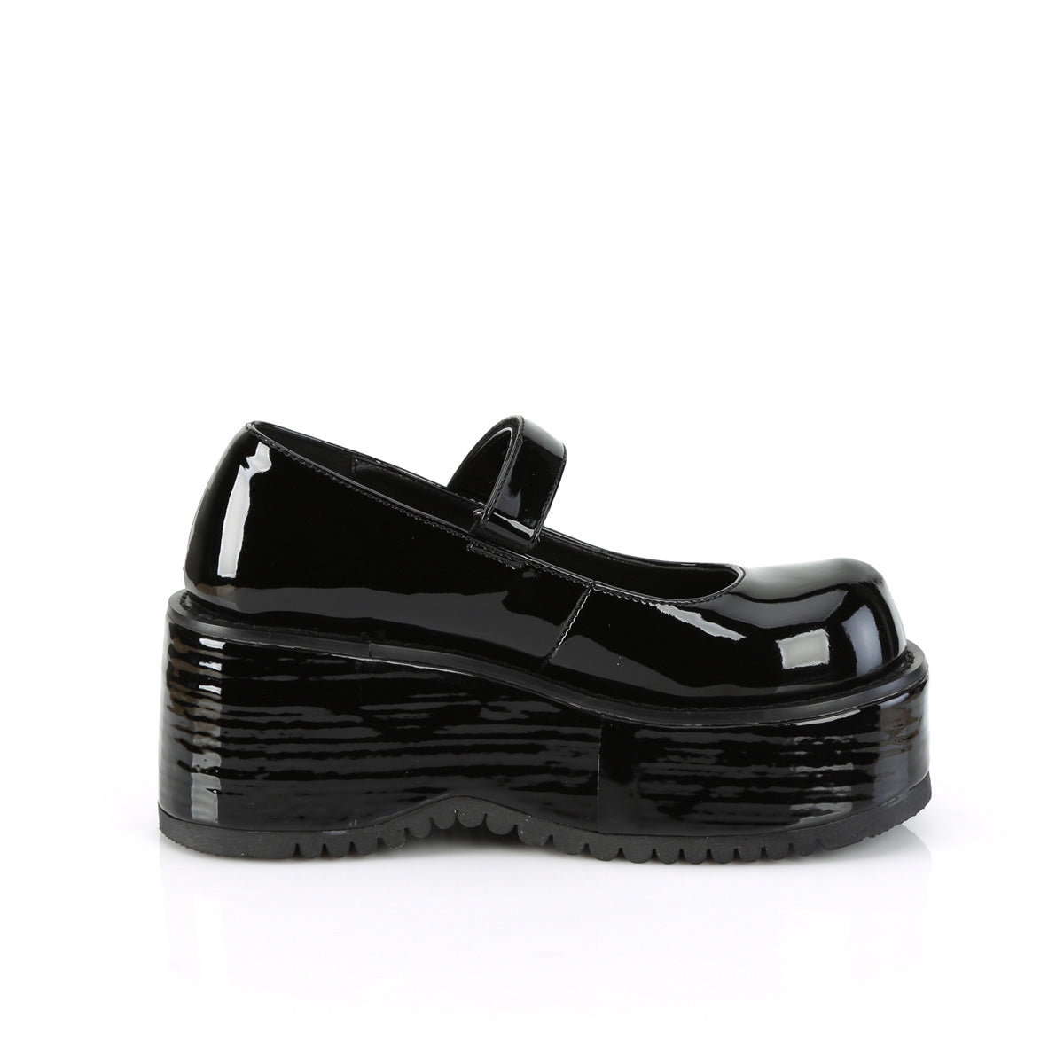 DemoniaCult  Zapatillas DOLLIE-01 Patente BLK