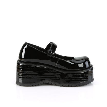 DemoniaCult  Zapatillas DOLLIE-01 Patente BLK