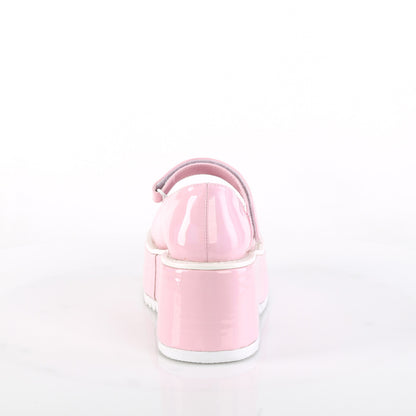 DemoniaCult  Pumps DOLLIE-01 B. Pink Holo Pat