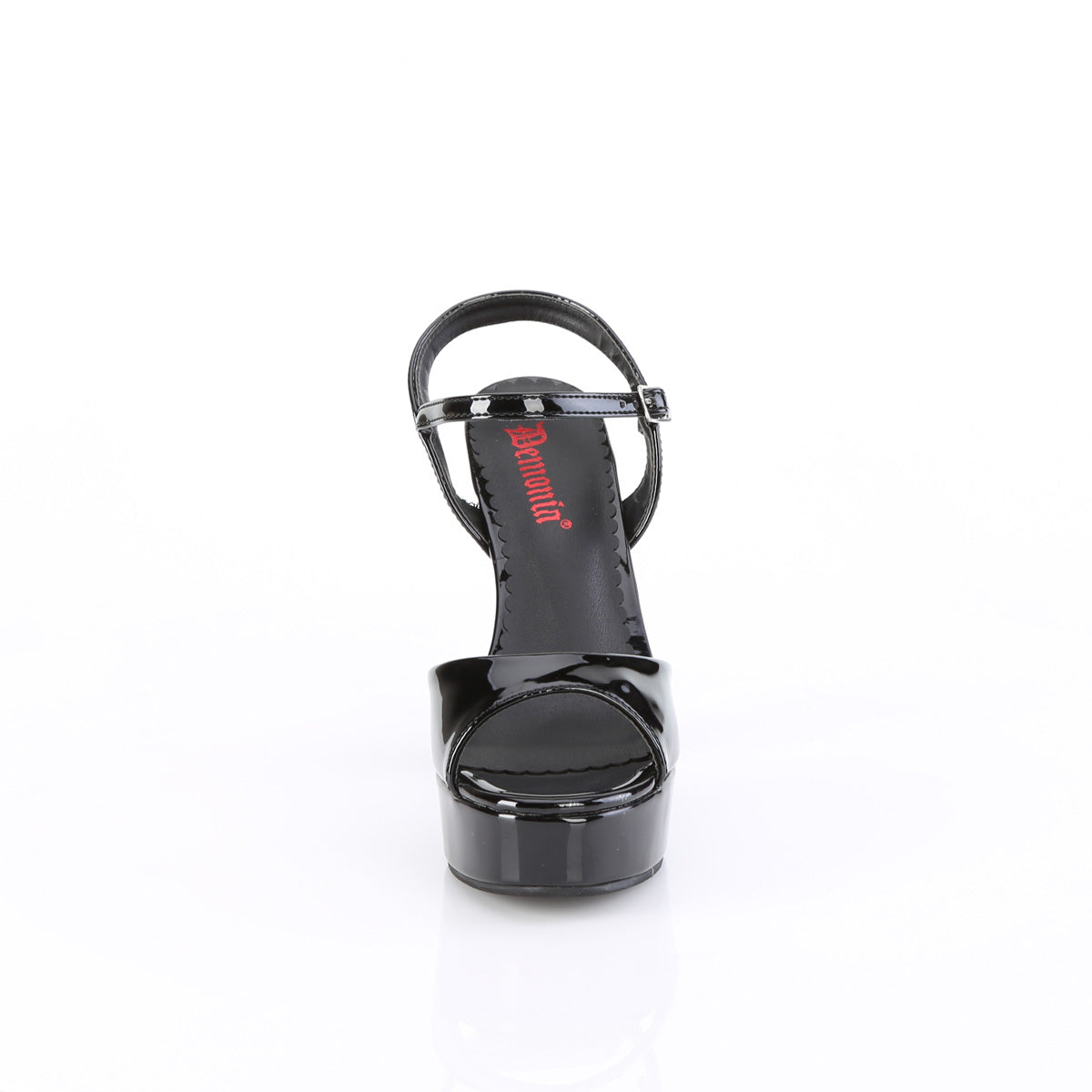 DemoniaCult Sandalias para mujeres DOLLY-09 Blk Pat