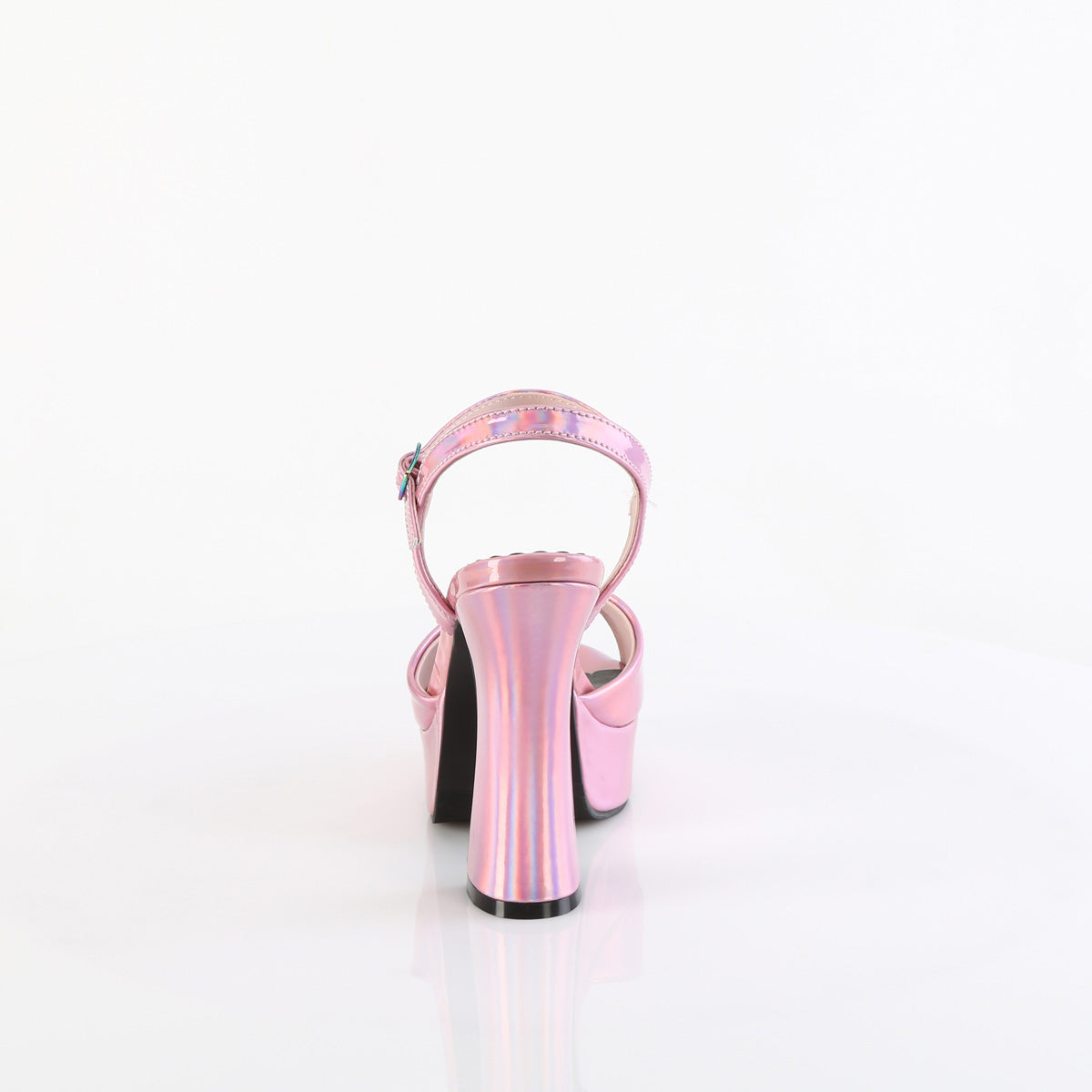 DemoniaCult Sandalias para mujeres DOLLY-09 holograma rosa