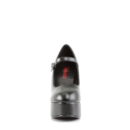 DemoniaCult Bombas de mujer DOLLY-50 Blk Leather Vegan