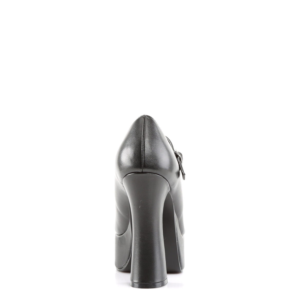 DemoniaCult Womens Pumps DOLLY-50 Blk Vegan Leather