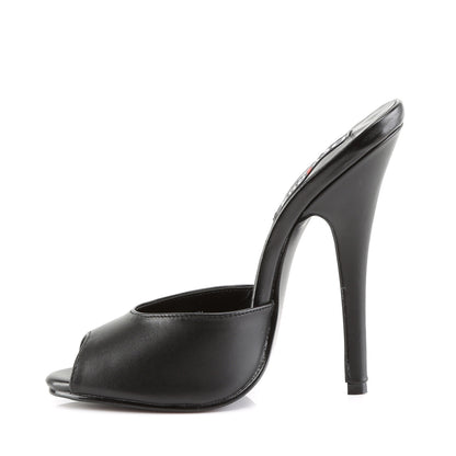 Devious Sandalias para mujer DOMINA-101 cuero blk