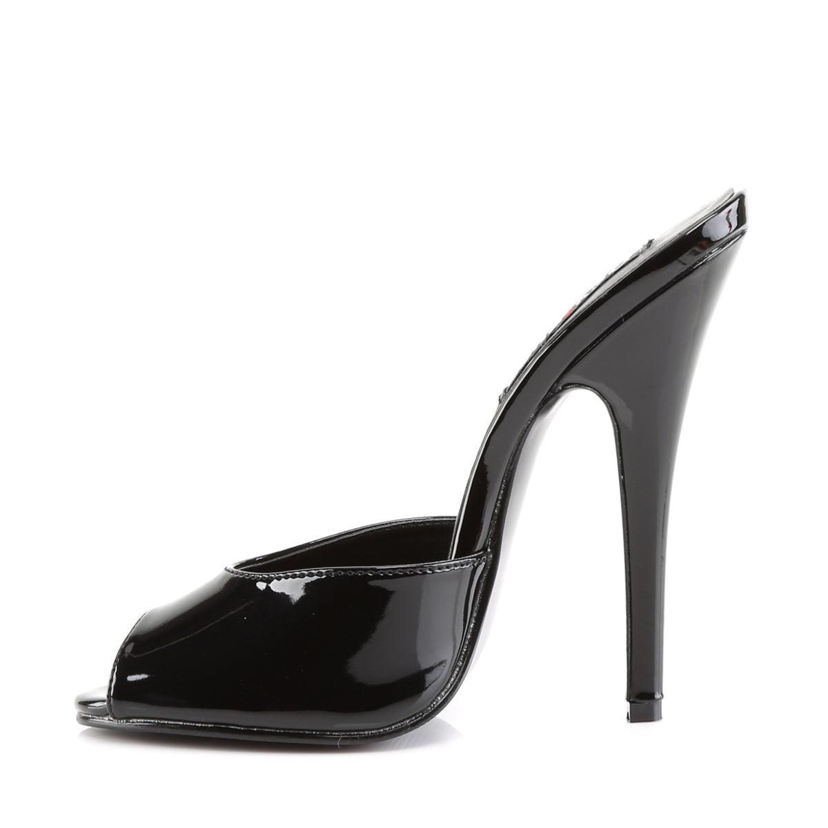 Devious Sandalias para mujer DOMINA-101 BLK PAT