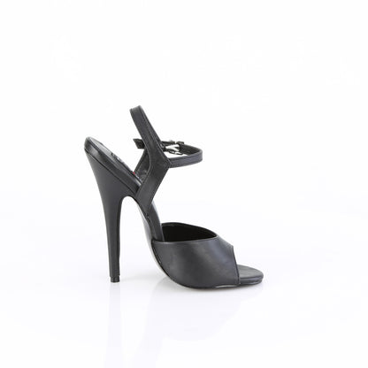 Devious   DOMINA-109 BLK Faux Leather