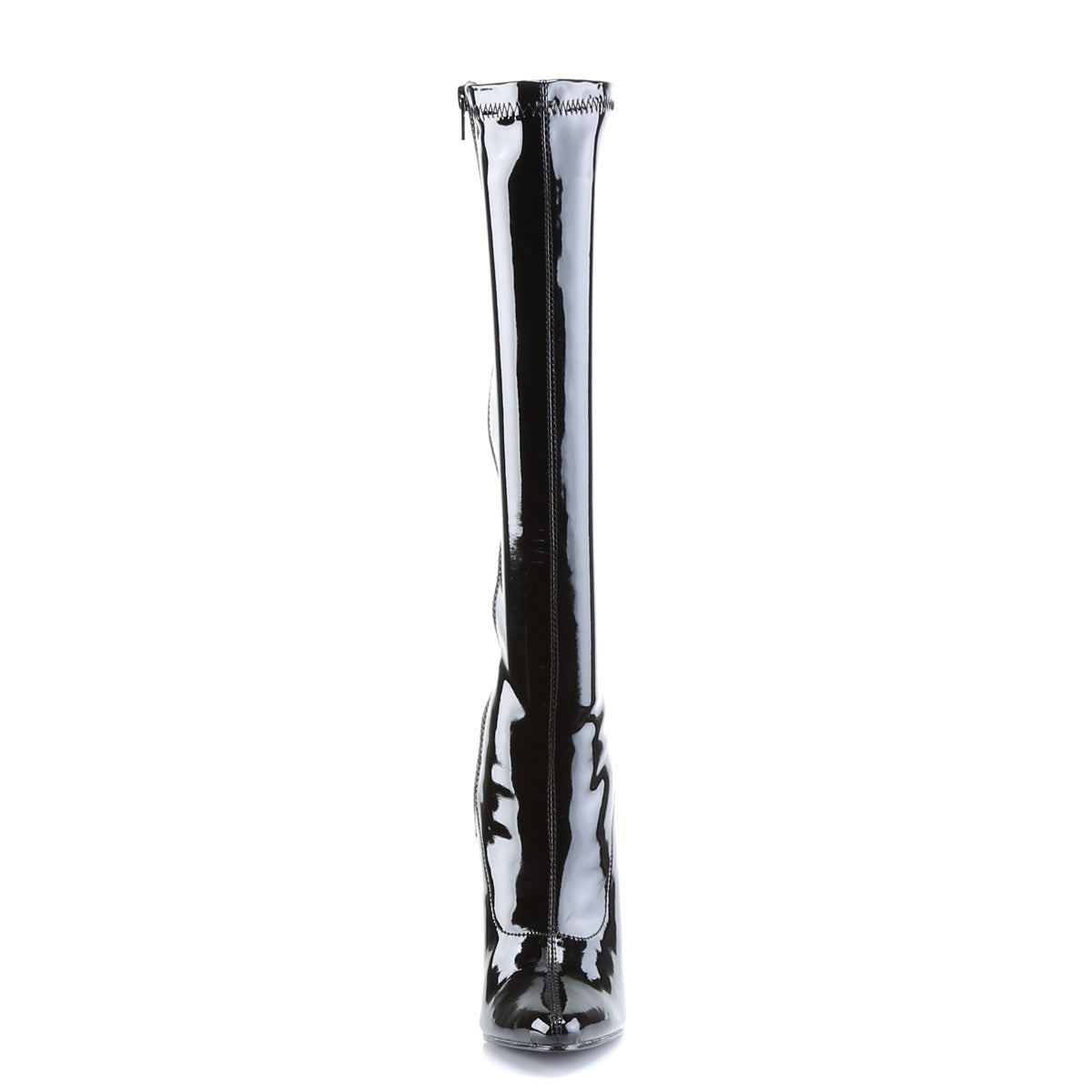 Devious Botas de mujer DOMINA-2000 BLK STR PAT