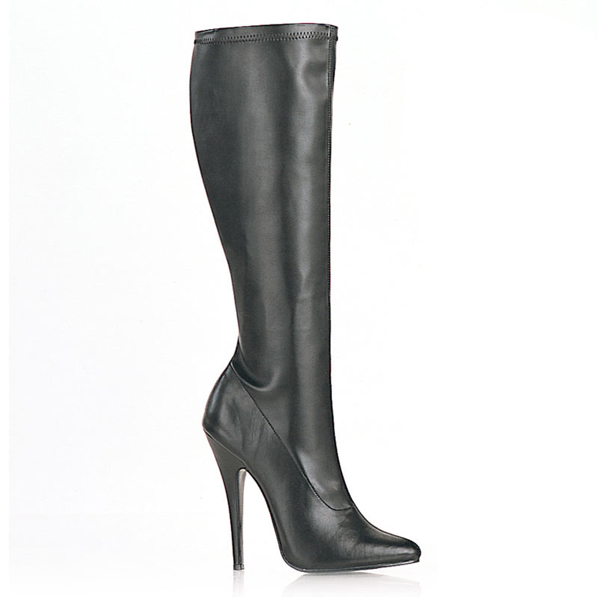 Devious Botas de mujer DOMINA-2000 blk str pu