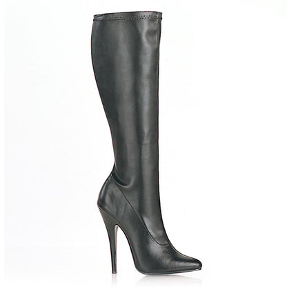 Devious Botas de mujer DOMINA-2000 blk str pu