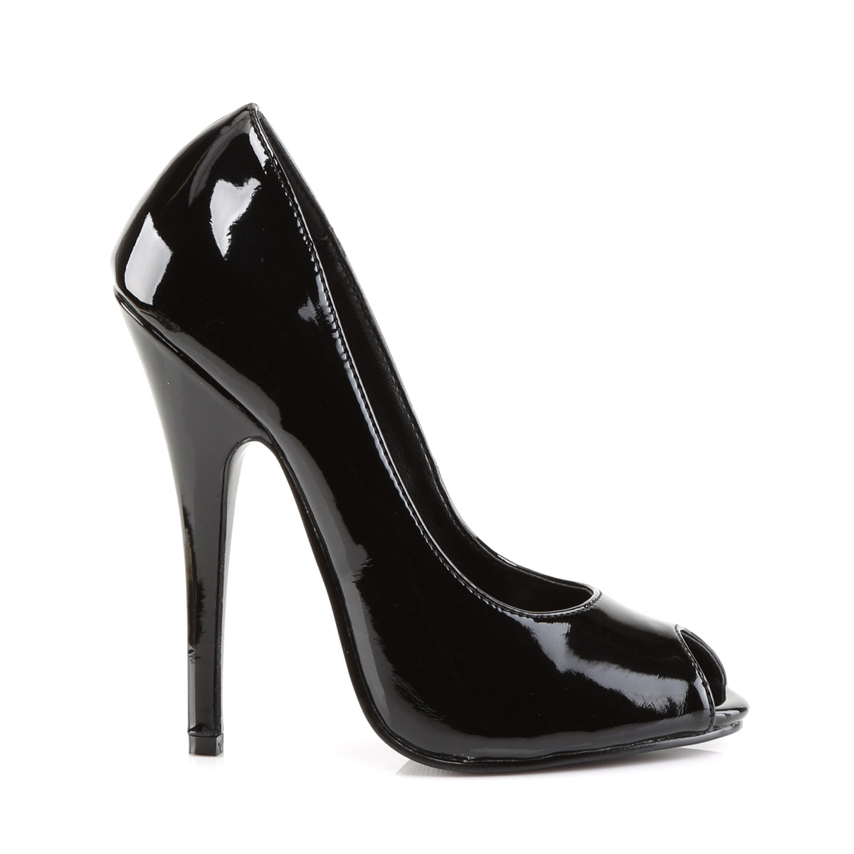 Devious Botas de mujer DOMINA-212 BLK PAT