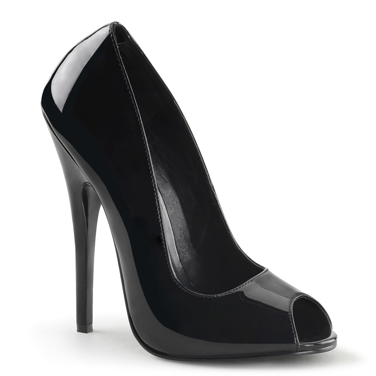 Devious Botas de mujer DOMINA-212 BLK PAT