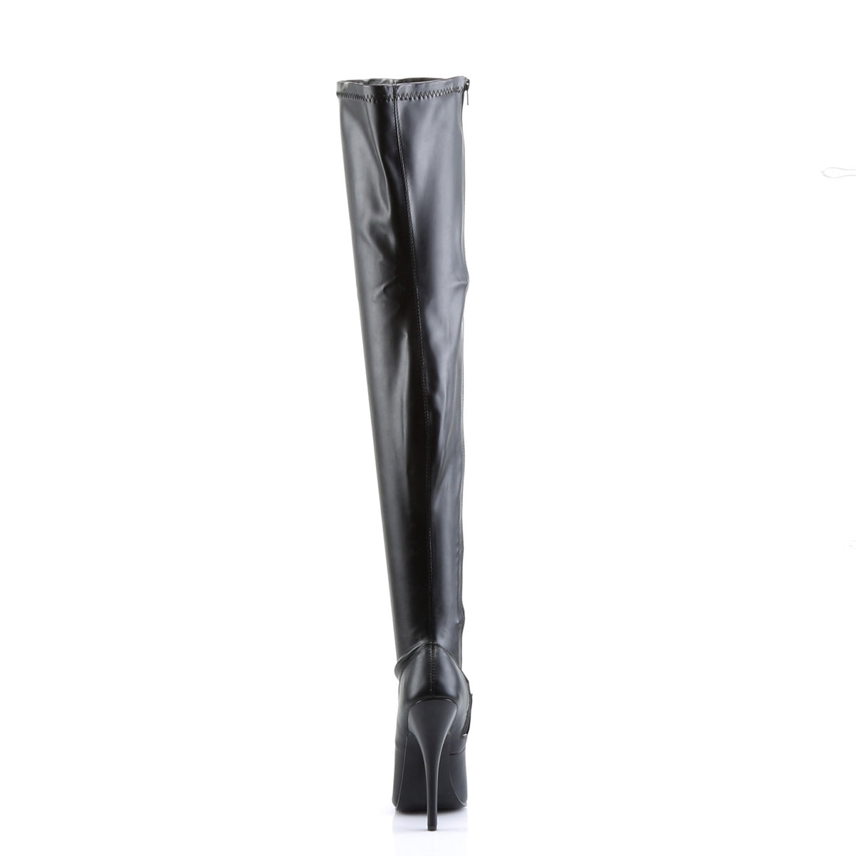 Devious Botas de mujer DOMINA-3000 blk str pu