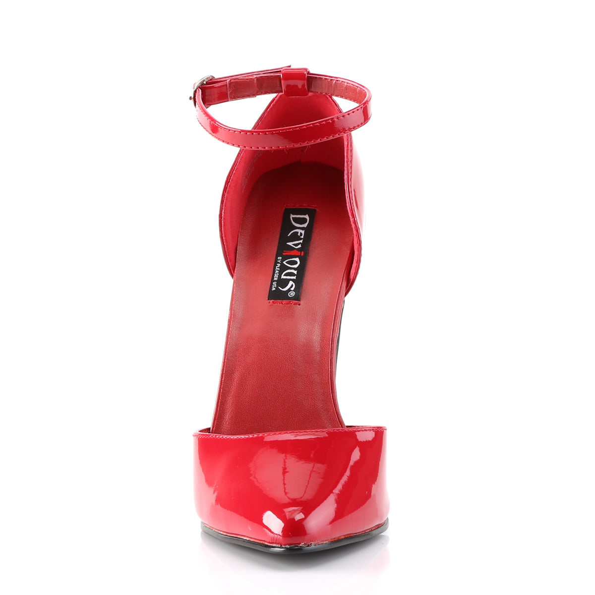 Devious Bombas para mujer DOMINA-402 Red Pat