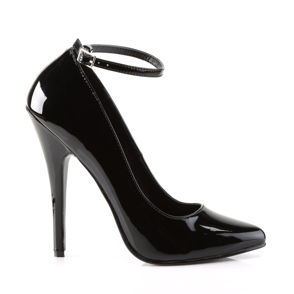 Devious Bombas para mujer DOMINA-431 BLK PAT