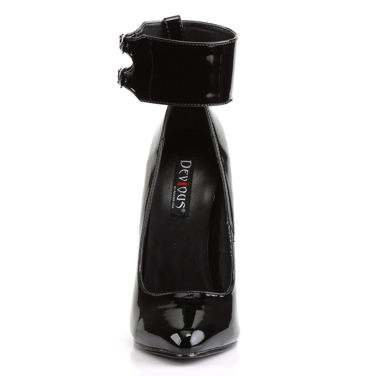 Devious Bombas para mujer DOMINA-434 BLK PAT