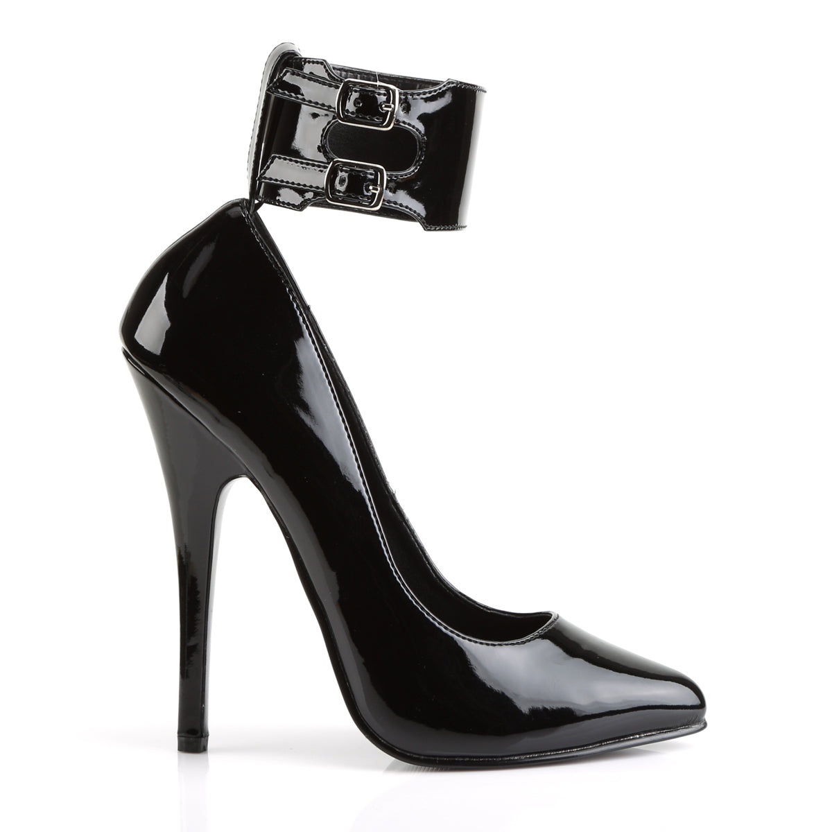Devious Bombas para mujer DOMINA-434 BLK PAT