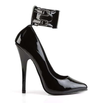 Devious Bombas para mujer DOMINA-434 BLK PAT