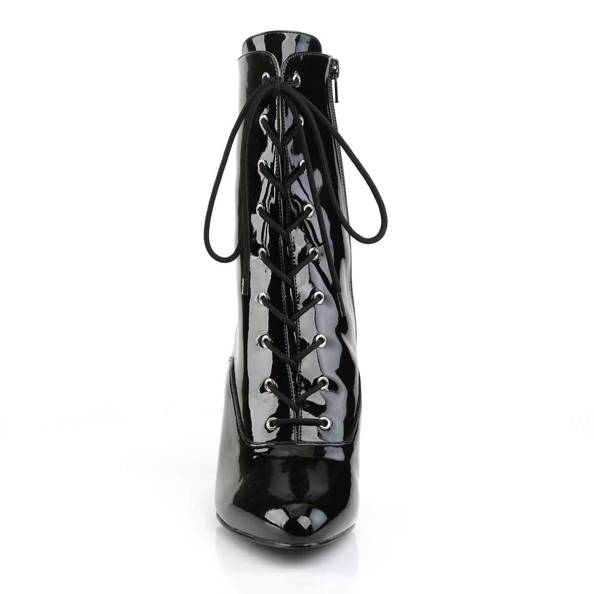 Pleaser Pink Label Botas de tobillo para mujer DREAM-1020 BLK PAT