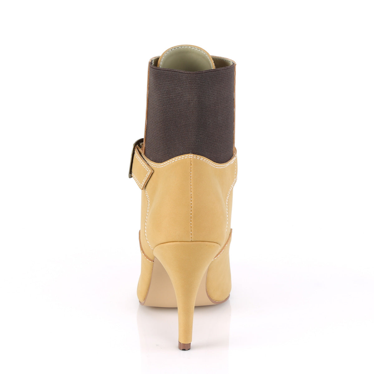 Pleaser Pink Label Bombas para mujer DREAM-1022 Tan Fuax Nubuck Cuero