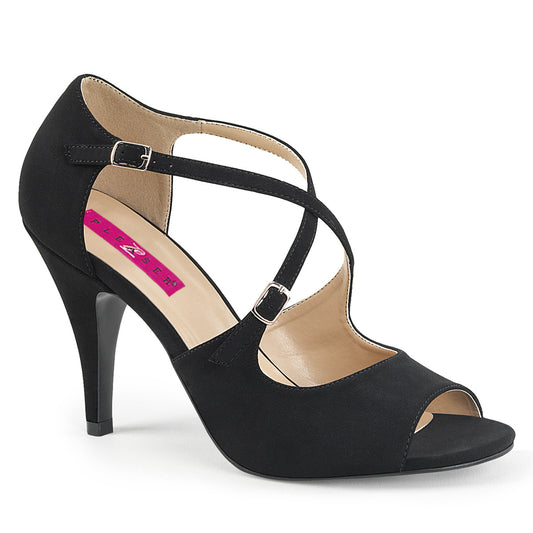 Pleaser Pink Label Bombas para mujer DREAM-412 blk nubuck