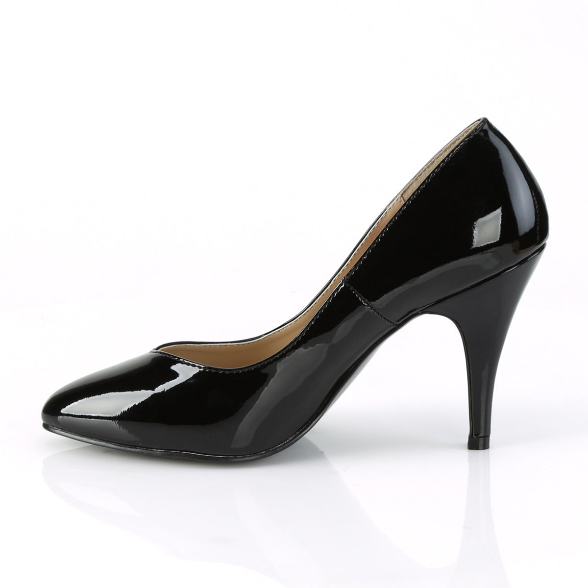 Pleaser Pink Label Bombas para mujer DREAM-420W BLK PAT