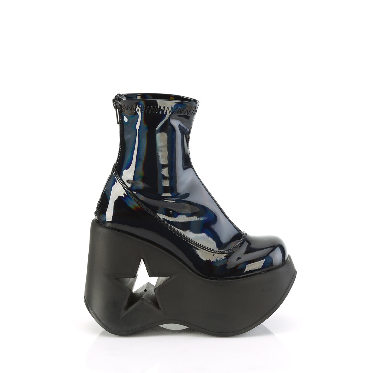 DemoniaCult  Botines DYNAMITE-100 BLK STRING HOLO