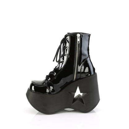DemoniaCult  Botines DYNAMITE-106 Blk Pat