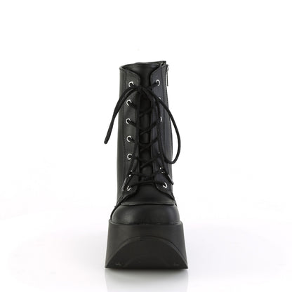 DemoniaCult  Botines DYNAMITE-106 cuero vegano blk