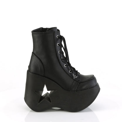 DemoniaCult  Botines DYNAMITE-106 cuero vegano blk
