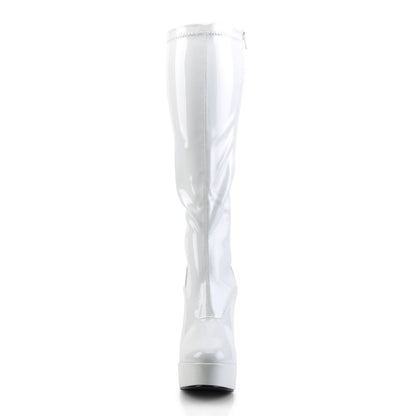 Pleaser Botas de mujer ELECTRA-2000z wht str ad