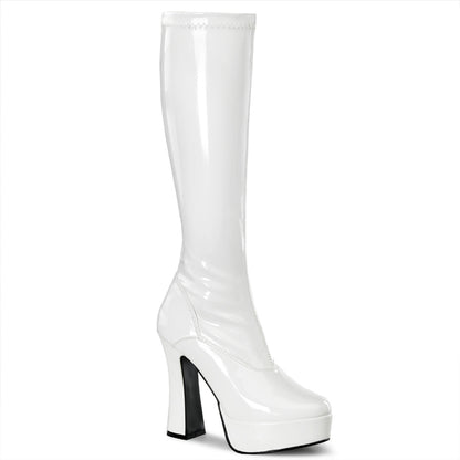 Pleaser Botas de mujer ELECTRA-2000z wht str ad