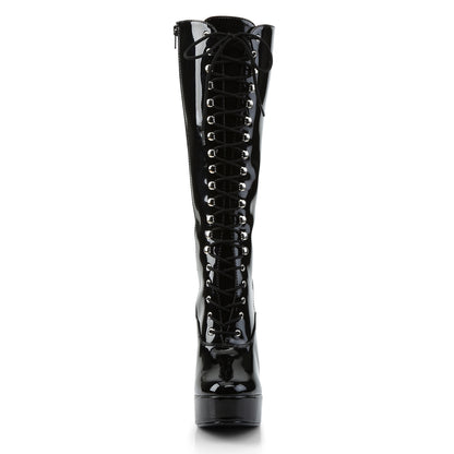 Pleaser Botas de mujer ELECTRA-2020 BLK PAT