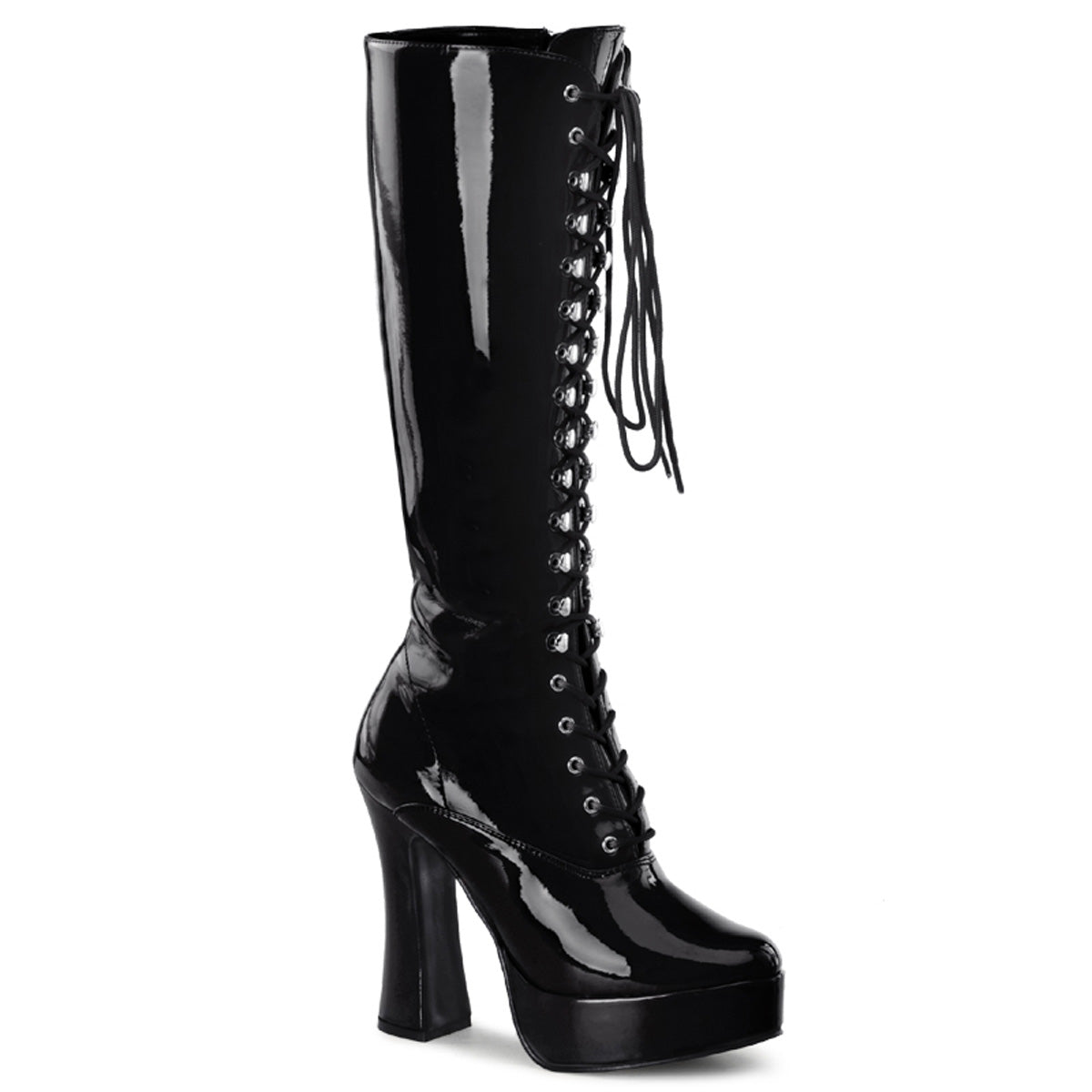 Pleaser Botas de mujer ELECTRA-2020 BLK PAT