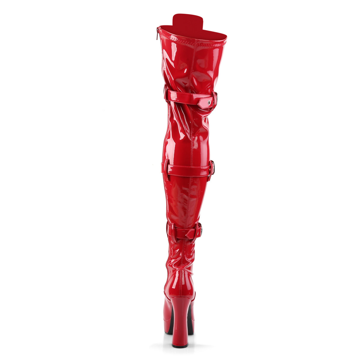 Pleaser Botas de mujer ELECTRA-3028 Red Str Pat