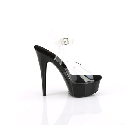 Pleaser   EXCITE-608 CLR/BLK