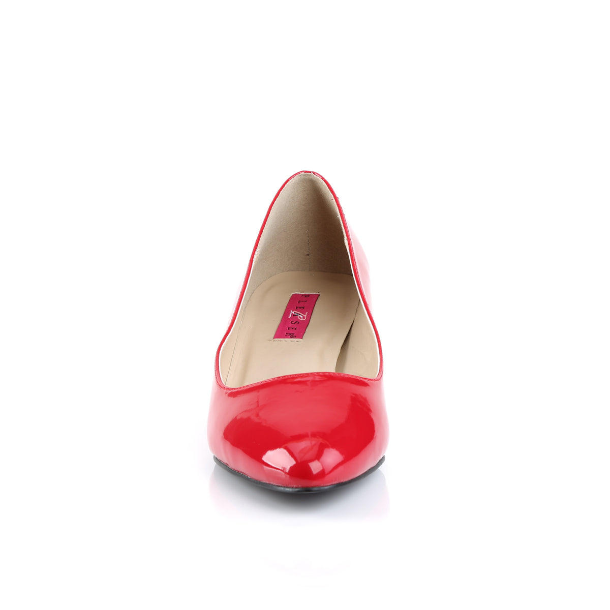 Pleaser Pink Label Bombas para mujer FAB-420 RED PAT