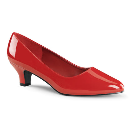 Pleaser Pink Label Bombas para mujer FAB-420 RED PAT